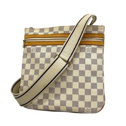 Louis Vuitton Shoulder Bag Damier Azur Pochette Bosphore N51112 White Women's