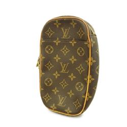 Louis Vuitton Body Bag Monogram Pochette Ganju M51870 Brown Men's Women's