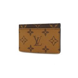 Louis Vuitton Business Card Holder/Card Case Monogram Reverse Porte Carte Sample M69161 Brown Women's