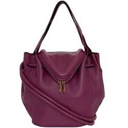 Bottega Veneta 2way Bag Purple Beak f-20163 Leather BOTTEGA VENETA Shoulder Handbag Ladies