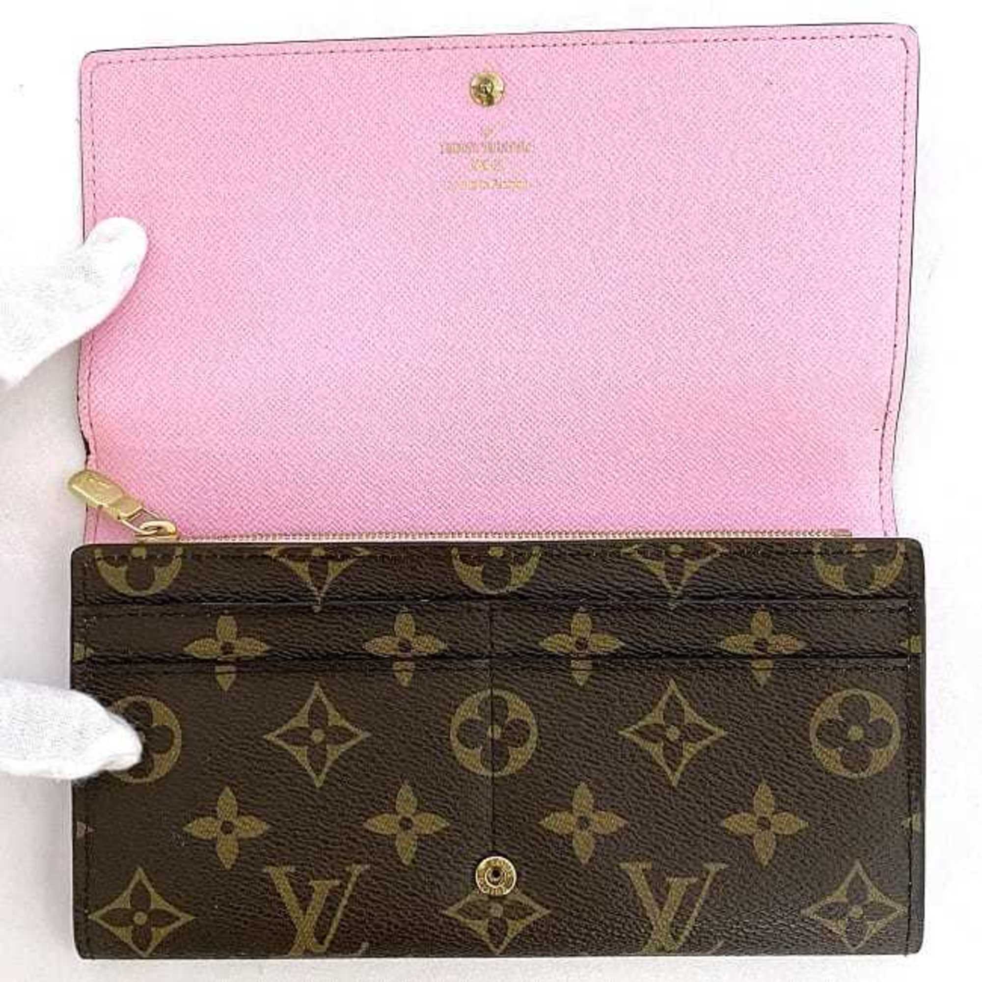 Louis Vuitton Bi-fold Long Wallet Portefeuille Sarah Brown Multicolor Monogram Illustre Cruise M62137 f-20119 Collection Canvas TN3176 LOUIS VUITTON Flap Folding