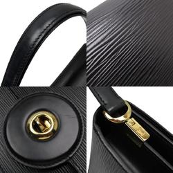 Louis Vuitton Shoulder Bag Epi Free Run Leather Black Gold Women's M52402 w0241g