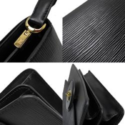 Louis Vuitton Shoulder Bag Epi Free Run Leather Black Gold Women's M52402 w0241g