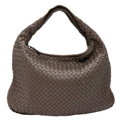 BOTTEGA VENETA Handbag Intrecciato Leather Brown Women's z0832