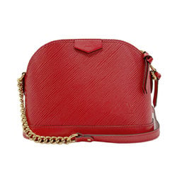 Louis Vuitton Shoulder Bag Epi Alma Leather/Metal Red/Gold Women's M51404 z0854