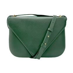 BOTTEGA VENETA Shoulder Bag Mount Leather Envelope Green Women's z0783