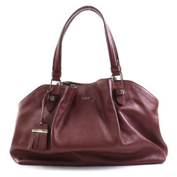 Tod's handbag leather burgundy women's e58604a