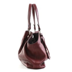 Tod's handbag leather burgundy women's e58604a