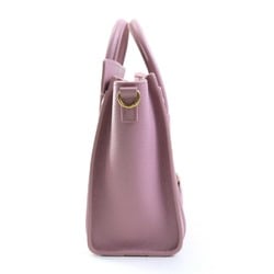 CELINE Handbag Shoulder Bag Luggage Nano Leather Petal Pink Women's 99905f