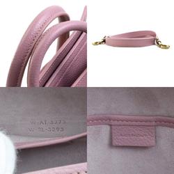 CELINE Handbag Shoulder Bag Luggage Nano Leather Petal Pink Women's 99905f