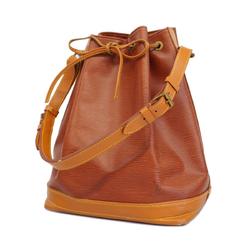 Louis Vuitton Shoulder Bag Epi Bicolor Noe M44028 Kenya Brown Zipangu Gold Ladies