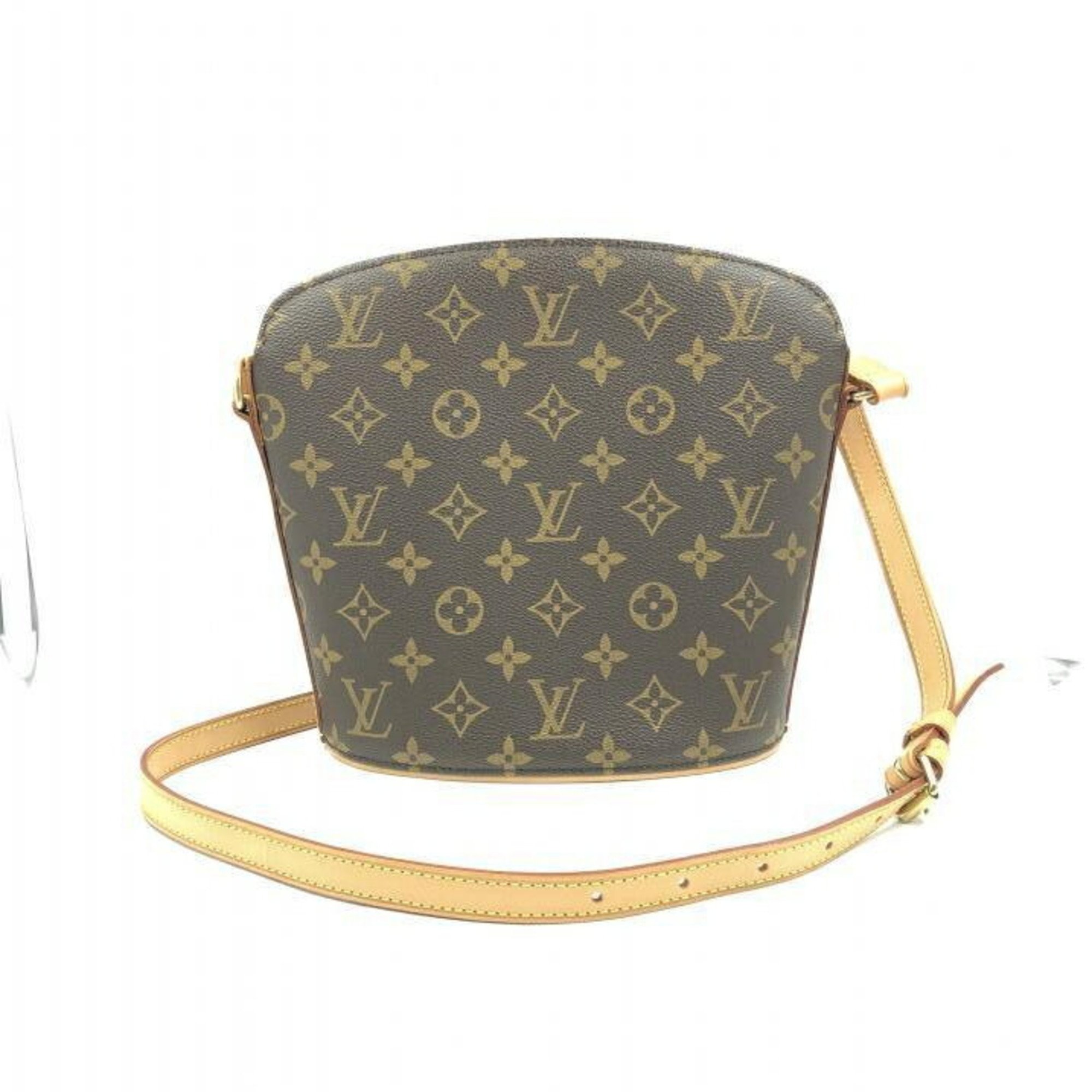 LOUIS VUITTON Monogram Drouot Shoulder Bag M51290 Louis Vuitton