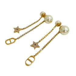 Christian Dior Dior Tribales Earrings Gold Women's Z0006399