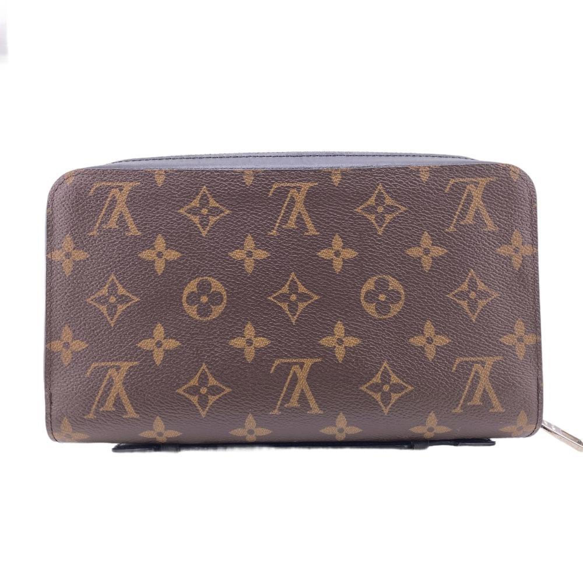 LOUIS VUITTON M61506 Zippy XL Round Monogram Macassar Long Wallet Brown -  Z0006405 | eLADY Globazone