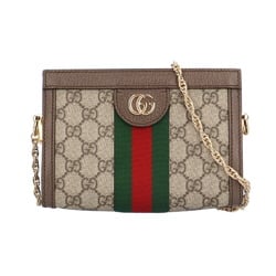Gucci Ophidia Shoulder Bag GG Supreme Canvas 602676 520981 Brown Women's GUCCI Chain
