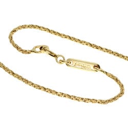 Chopard Happy Diamond Necklace K18 Yellow Gold Women's