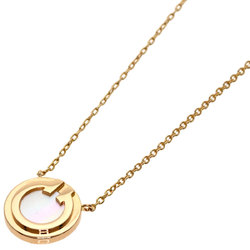 Tiffany T Toe Circle Mother of Pearl Necklace, 18K Pink Gold, Women's, TIFFANY&Co.