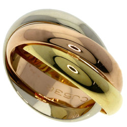 Cartier Trinity #49 Ring, K18 Pink Gold/K18YG/K18WG, Women's, CARTIER