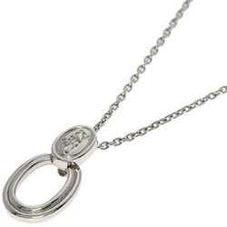 Christian Dior Dior Diamond Necklace Platinum PT900/PT850 Women's