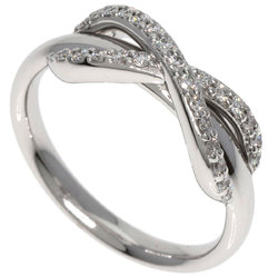 Tiffany & Co. Infinity Diamond Ring, 18K White Gold, Women's, TIFFANY