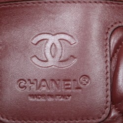 CHANEL Coco Cocoon Small Tote Handbag 7108 Lambskin Black Mark Bag All Leather
