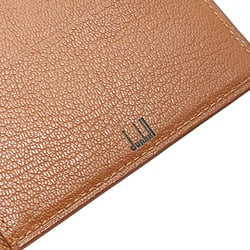 Dunhill Card Case Leather Brown FS3000A dunhill Holder IC Pass Coin Bifold Men's TT-11975