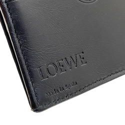 LOEWE Long Wallet Puzzle Horizontal Calf Leather Multicolor 0010112472 Stripe Anagram Crazy Bi-fold ATKK-11334