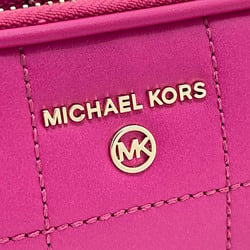 Michael Kors Shoulder Bag JET SET CHARM Double Zip Camera Small Leather Wild Berry Pink 32H1LT9C5L8120 MICHAEL KORS Pochette Pouch MK ASK-11512