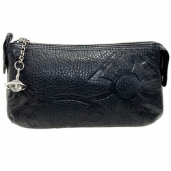 Vivienne Westwood Pouch Orb Multi Leather Black Case Tick SS-13273