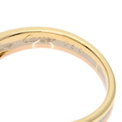 Cartier Three-Color Diamond Ring, K18 Yellow Gold/K18PG/K18WG, Women's CARTIER