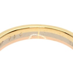 Cartier Three-Color Diamond Ring, K18 Yellow Gold/K18PG/K18WG, Women's CARTIER