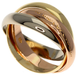 Cartier Trinity Ring, K18 Yellow Gold/K18WG/K18PG, Women's, CARTIER