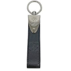 Louis Vuitton Keychain Damier Infinie Porte Cle Dragonne M65051 Black Men's