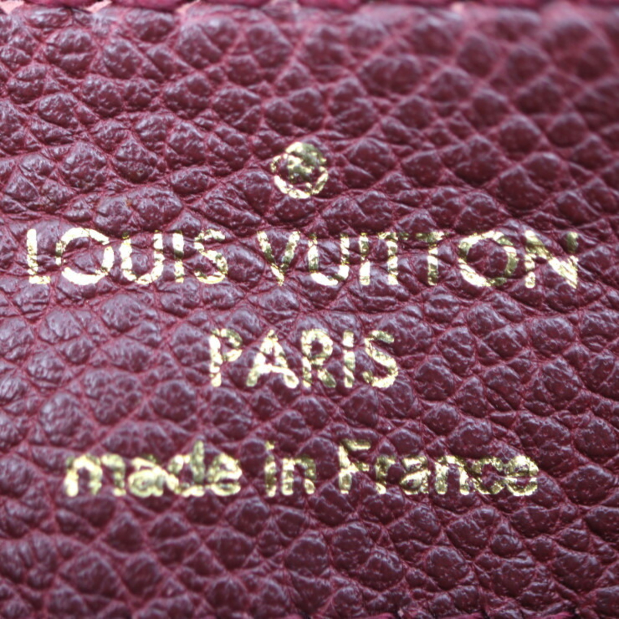 LOUIS VUITTON Louis Vuitton Petitillante Clutch Bag M93428 Monogram Empreinte Flamme Second Handbag