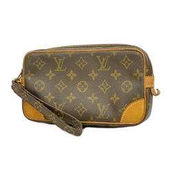 Louis Vuitton Shoulder Bag Monogram Marly Dragonne PM M51827 Brown Men's