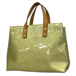 Louis Vuitton Handbag Vernis Reed PM M91145 Gris Ladies