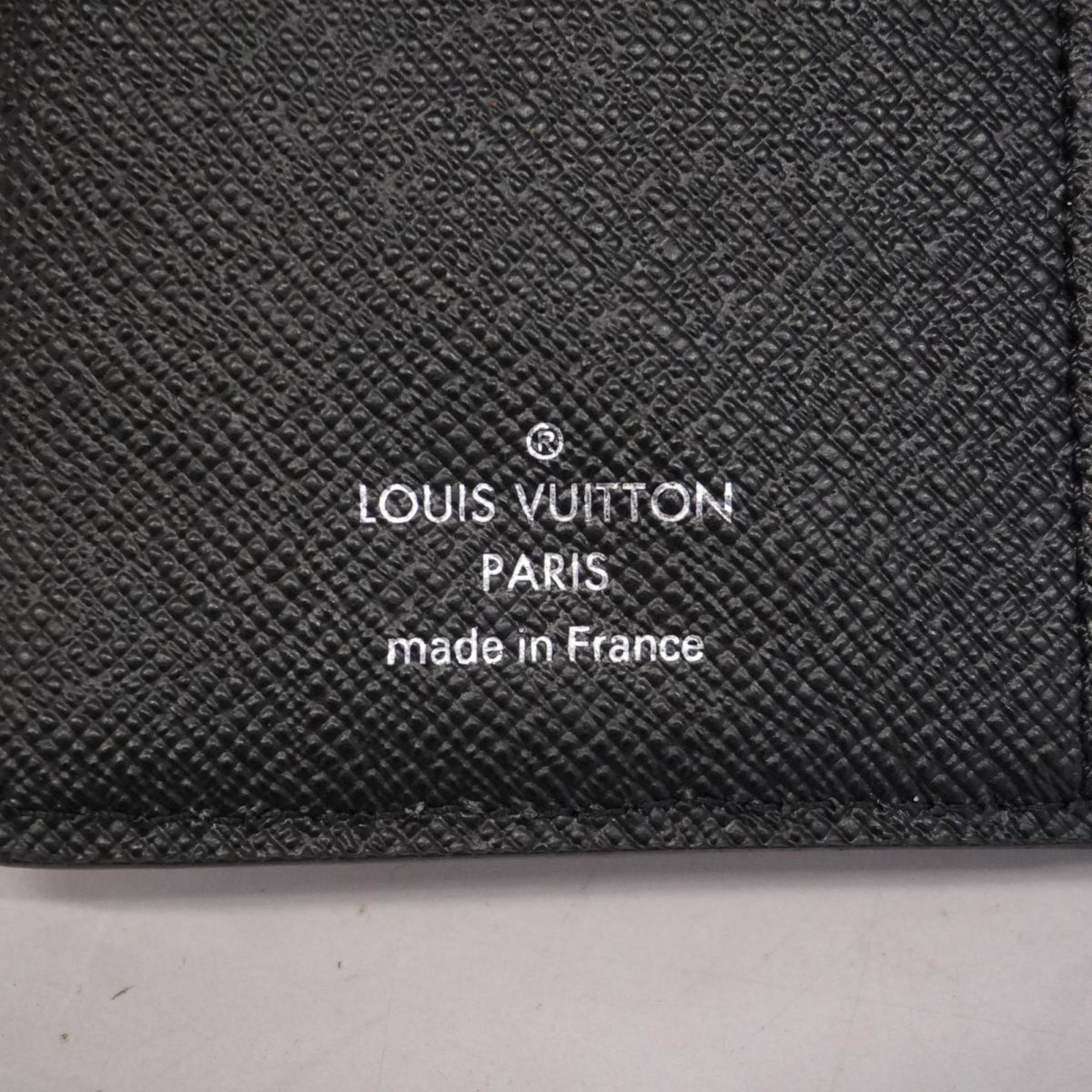 Louis Vuitton Notebook Cover Epi Agenda PM R20052 Noir Men's Women's