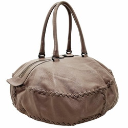 Bottega Veneta Handbag Intrecciato Tote Bag Leather Brown 222801 BOTTEGA VENETA Round Shoulder Outlet KHKY-12256
