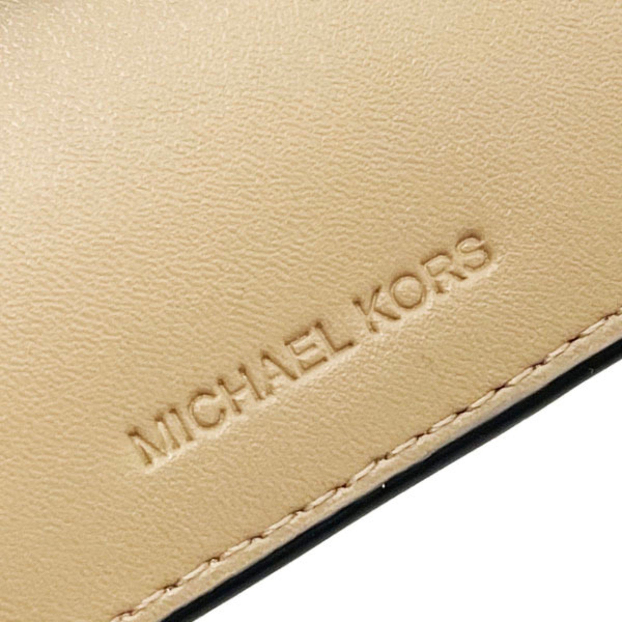 Michael Kors Wallet Cooper Signature Billfold Double Coin Pocket PVC Leather Yellow 36R3LCOF3U MICHAEL KORS MK Bi-fold Compact Outlet COOPER NT-12447