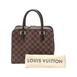 Louis Vuitton LOUIS VUITTON Handbag Damier Triana Canvas N51155 Brown LV