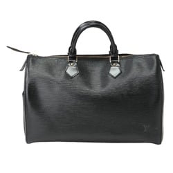 Louis Vuitton LOUIS VUITTON Handbag Boston Epi Speedy 35 Leather M42992 Black LV