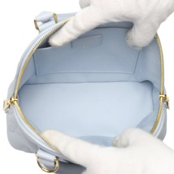 LOUIS VUITTON Shoulder Bag Handbag Monogram Alma Soft BB Matte M59822 Light Blue LV
