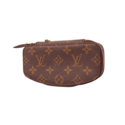 Louis Vuitton Pouch Monogram Posh Monte Carlo M47352 Brown Women's