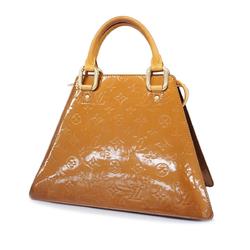 Louis Vuitton Handbag Vernis Forsythe M91113 Bronze Ladies
