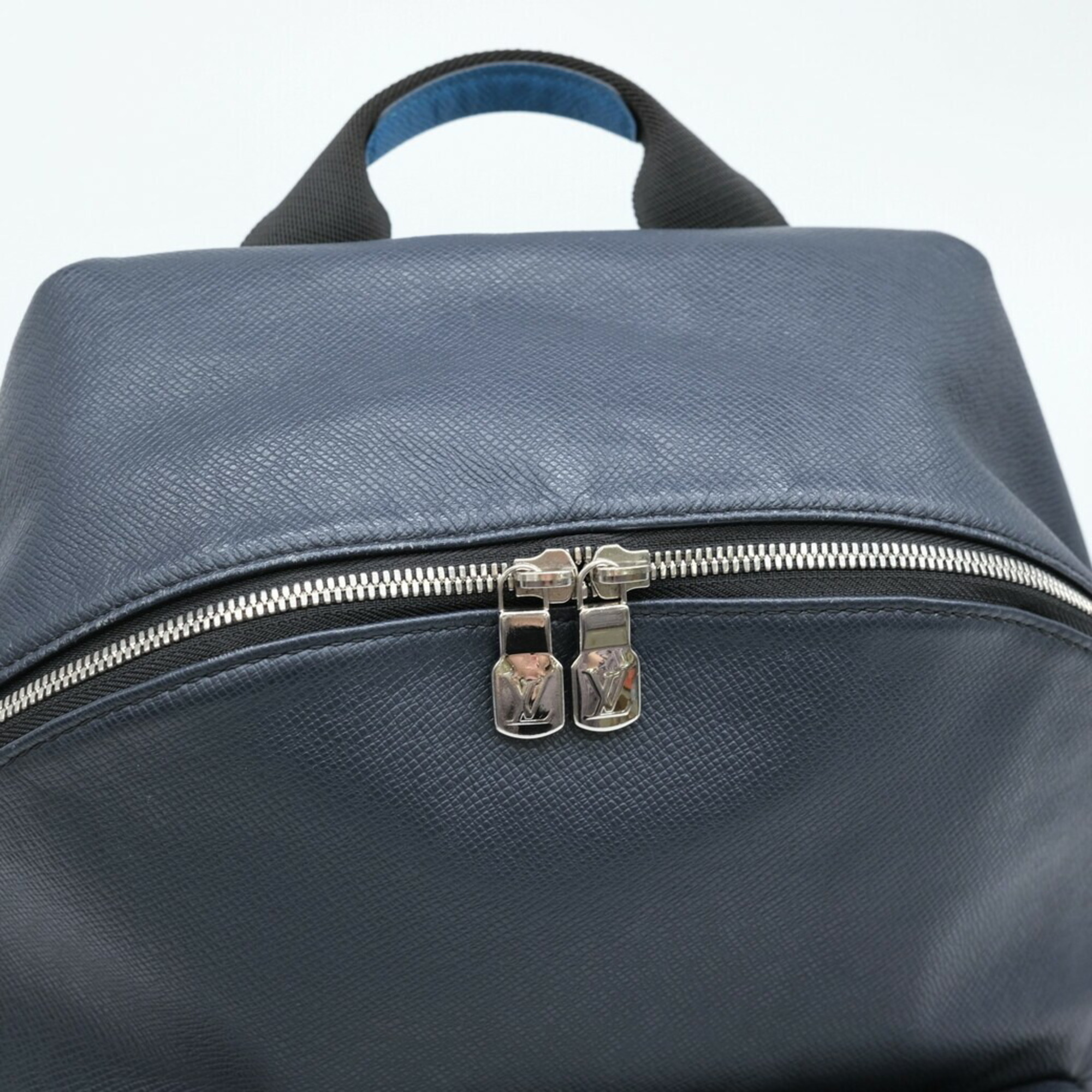 LOUIS VUITTON Louis Vuitton Discovery Backpack PM Rucksack Taiga Blue Marine M30359