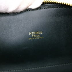 HERMES Bolide 27 Handbag in Swift Leather Vert Fonce Dark Green