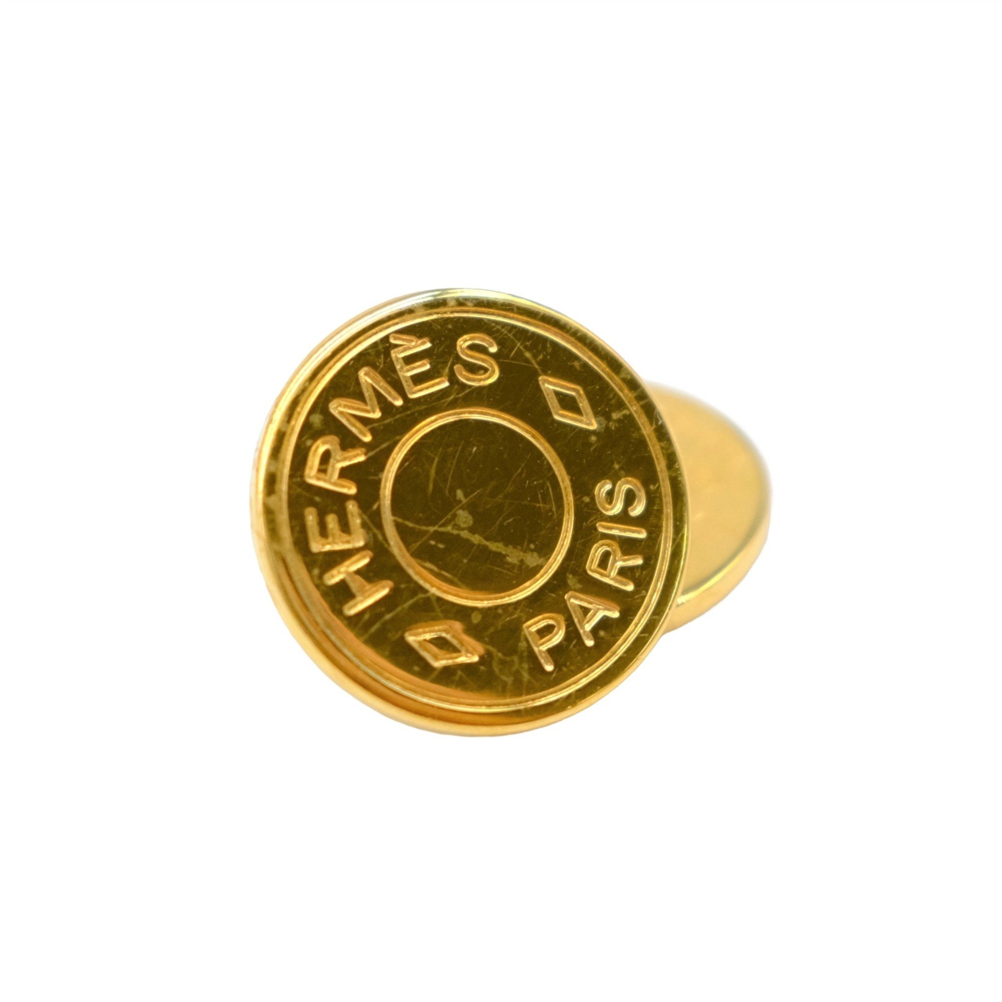 HERMES Serie Cufflinks for Men, Gold