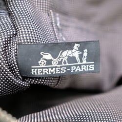 HERMES Hermes Backpack Air Line Ad MM Grey Nylon Canvas