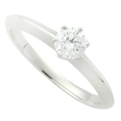 Tiffany & Co. Ring, Platinum, Pt950, Diamond, 0.31ct, Size 9, 1P Engagement