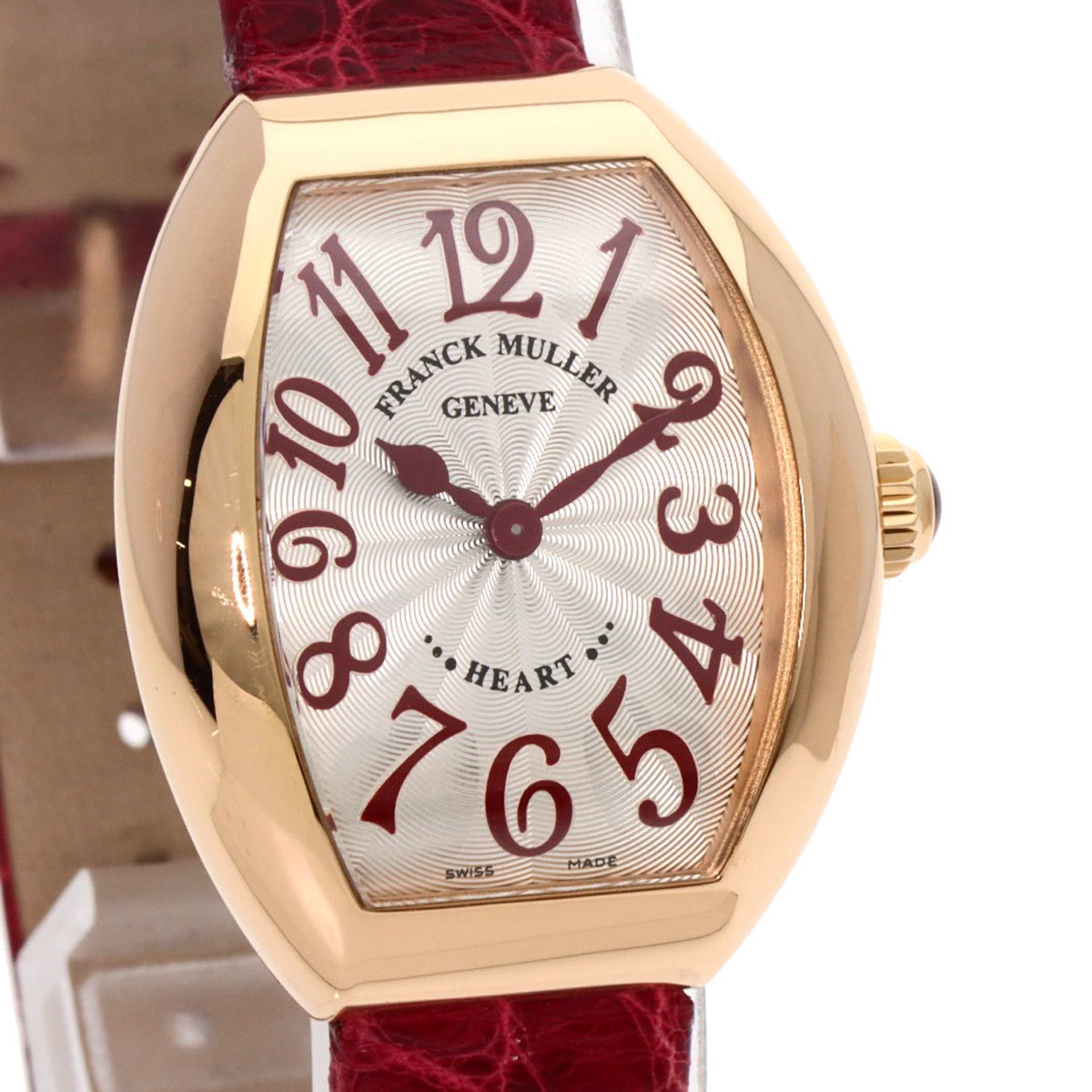 Franck Muller 5002S Heart to Watch, 18K Pink Gold/Leather, Women's, FRANCK MULLER